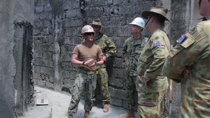Australian Observation Team Visits BK 13