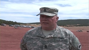 2013 Region VII Best Warrior Comp - CSM London interview