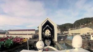 Coast Guard Cutter Anacapa Time Lapse