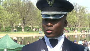 USAF Honor Guard Drill Team Performance