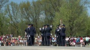 USAF Honor Guard Drill Team Performance