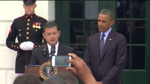 Wounded Warrior Soldiers Ride 17 Apr 13 With Opening Comments from President Obama