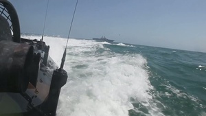 Gator Battalion Trains with USS Bataan