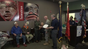 Alaska National Guard's Honor: Alaska Territorial Guard members recognized