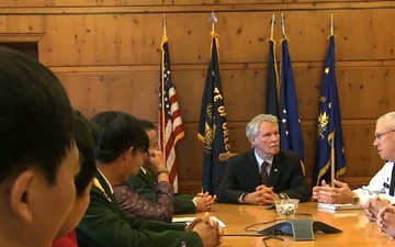 Delegation From Vietnam Meets Oregon's Governor John Kitzhaber