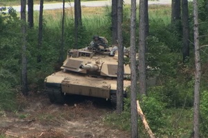 Vehicles Training on Fort Benning