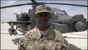 Graduation Shout Out from CW3 Maurice Alford