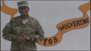 Graduation Shout Out from SFC Monica Adams to Monekia S. Adams