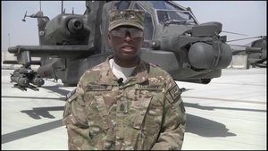 Graduation Shout Out from 1SG Tomorris Robinson to Tomorris S. Robinson Jr.
