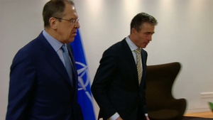 Bilateral Meeting Between NATO Secretary General and Russian Foreign Minister, B-Roll