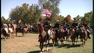 FORSCOM Command Information Clip - Fort Riley Commanding General Mounted Color Guard