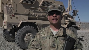 Graduation Shout Out from SFC Ricardo Lopez to Gregory Lopez