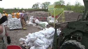 Missouri Guardsmen Support Flood Response Operations