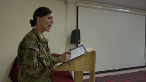 Combined Task Force Raider Signs Sexual Assault Proclamation