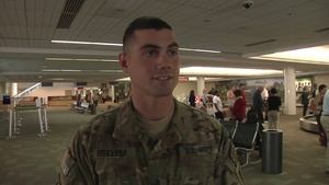 1-9 FA Soldiers Return from Afghanistan