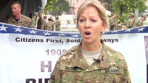 Army Reserve Birthday at Bagram - Short
