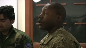 Assisting Afghan Partners with Combat Lifesaver Training - B-Roll