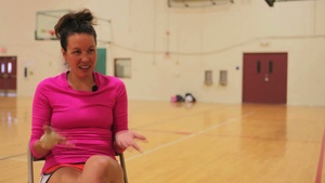 Part 1 of interview with Sgt. Lorie Yrigoyen at the 2013 Warrior Games