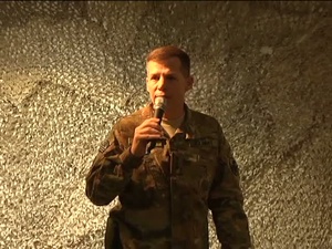 CAR hosts Town Hall Meeting at Kandahar Airfield