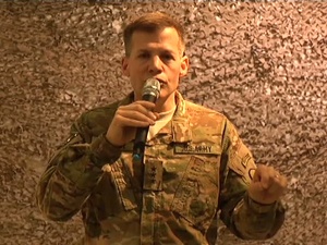 CAR hosts Town Hall Meeting at Kandahar Airfield Part 2