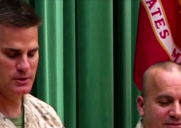 Marine Band Mascot's Farewell