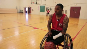 Part 1 of Interview with Sgt. Anthony McDaniel at the 2013 Warrior Games
