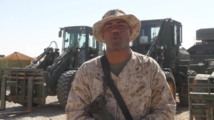 LCpl. Jeremy R. Sutton Sends Greeting to Nationals for Marine Day