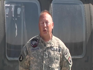Staff Sgt. Greg Enfante Does Graduation Shout Out to Daughter