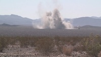 Artillery Marines provide fire support for Desert Scimitar