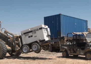 Demilitarization of FOB Hanson