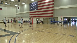 Fort Bliss Volleyball Intramural Competition