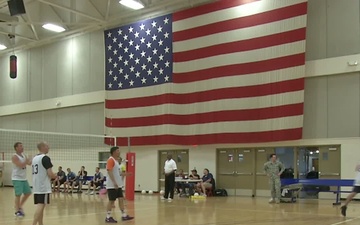 Fort Bliss Volleyball Intramural Competition
