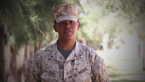 LCpl Salvador Cruz