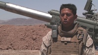 Artillery Marines provide fire support for Desert Scimitar (Interview-Aguinaldo)