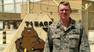 Lt Col David Yunt Shout Out to the Oklahoma City Redhawks