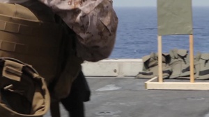 26th MEU Maritime Raid Force Live Fire