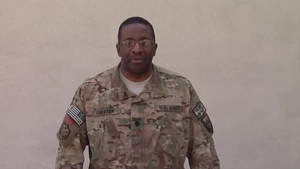 Lt. Col. Antonio Chester Washington Nationals Shout Out