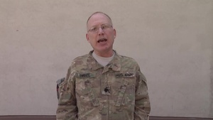 Lt. Col. John Uebel New York Yankees Shout Out