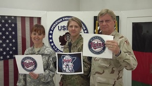Minnesota Twins Group Shout Out