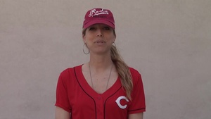 Capt. Tara Hasberg Cincinnati Reds Shout Out