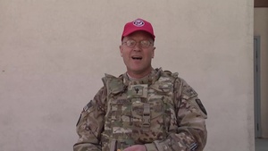 Navy Chaplain Lt. Cmdr. Jeff Jacobson Washington Nationals Shout Out