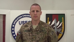 Maj. Tom Campbell Chicago Cubs Shout Out