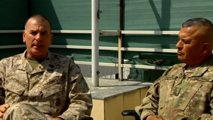 Prime Cuts of AFN Afghanistan Interview With SEAC Sgt Maj Bryan Battaglia