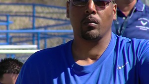 2013 Warrior Games seated shot put Air Force b-roll