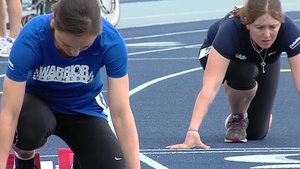 2013 Warrior Games Womens 200 M Open w  Laura Ishekawa b-roll