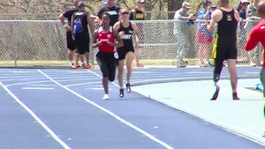 2013 Warrior Games track and field womens 1500 Open Katie Robinson b-roll