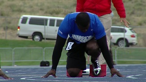 2013 Warrior Games Mens 200m Matt Sanders
