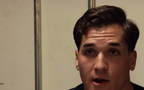 SPC Rory Garcia Plays Original Songs For Troops, Long Version