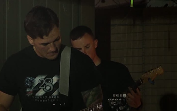 Enduring Freedom: SPC Rory Garcia Plays Original Songs For Troops