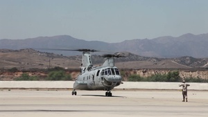 Homecoming of Last CH-46 Sea Knights Deployment